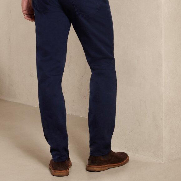 Banana Republic Athletic Tapered Traveler Pants 33/32 Navy - Picture 3 of 5